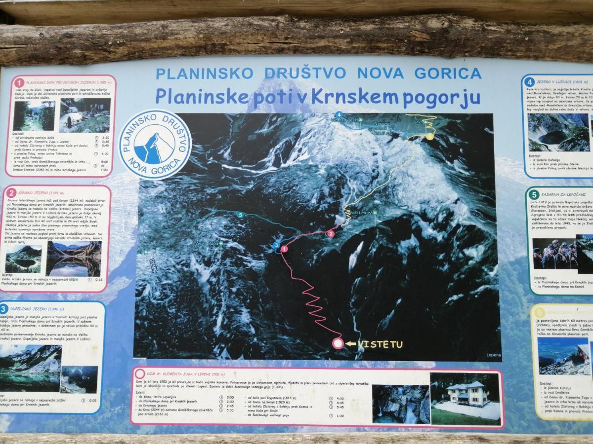 Pocitnisko Stanovanje Planja Soča Extérieur photo
