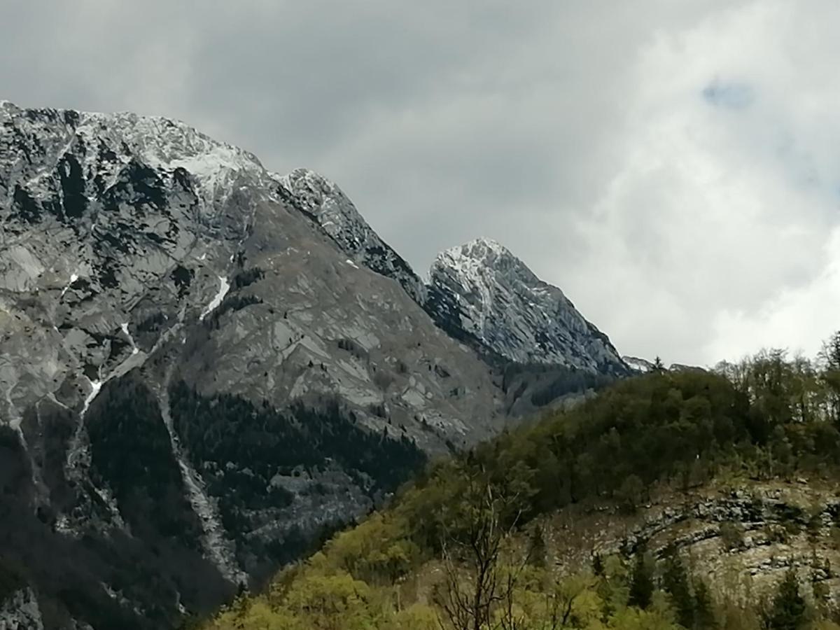 Pocitnisko Stanovanje Planja Soča Extérieur photo