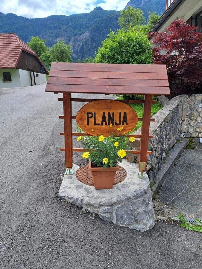 Pocitnisko Stanovanje Planja Soča Extérieur photo