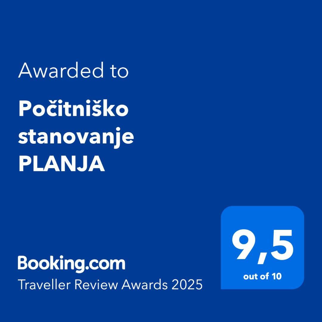Pocitnisko Stanovanje Planja Soča Extérieur photo